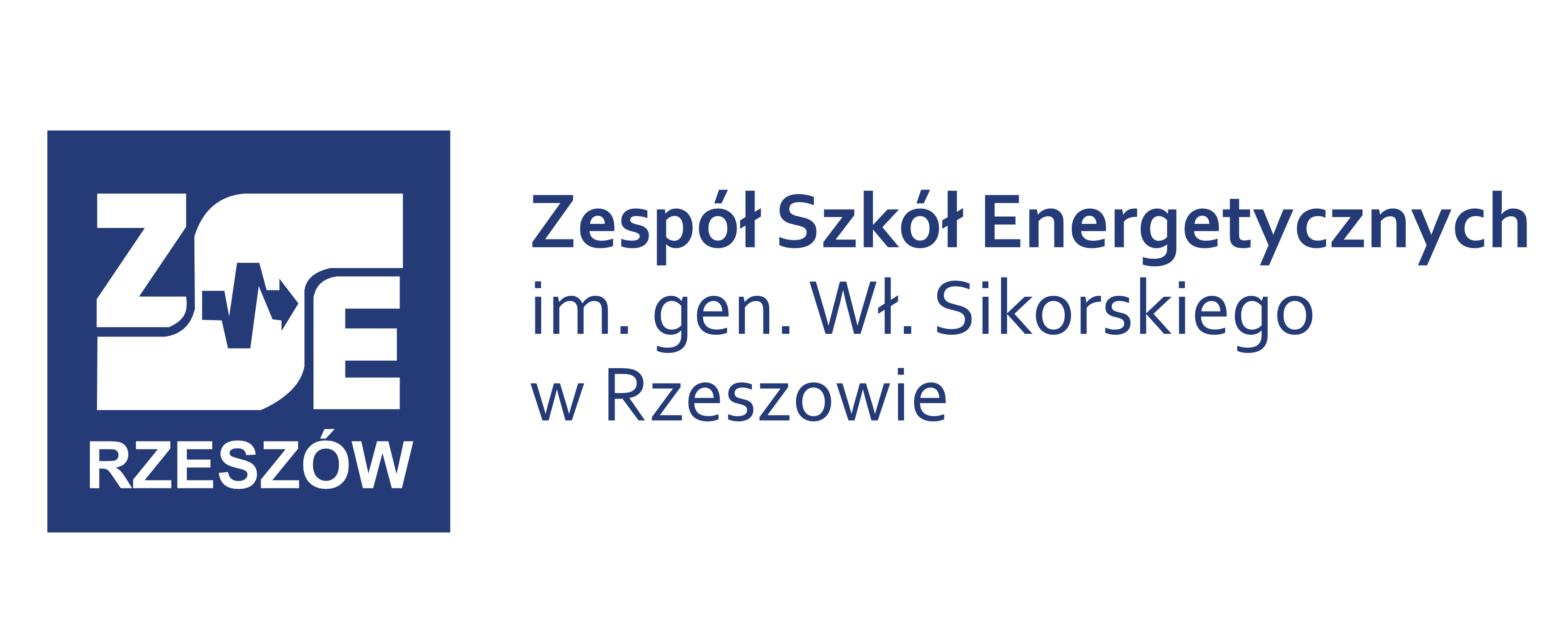 logo Zespołu Szkół Energetycznych w Rzeszowie